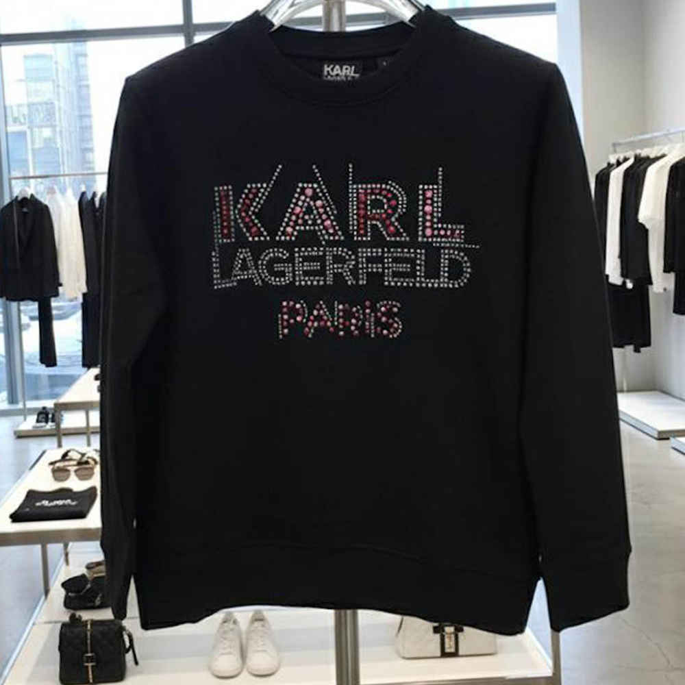 Karl Lagerfeld Black Premium Quality Sweatshirt-3