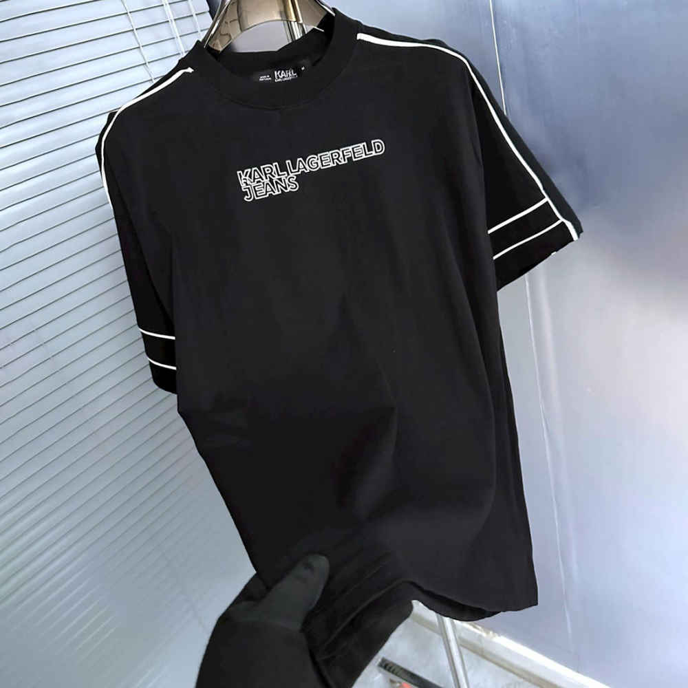 Karl Lagerfeld Black Premium Quality T-shirt-2