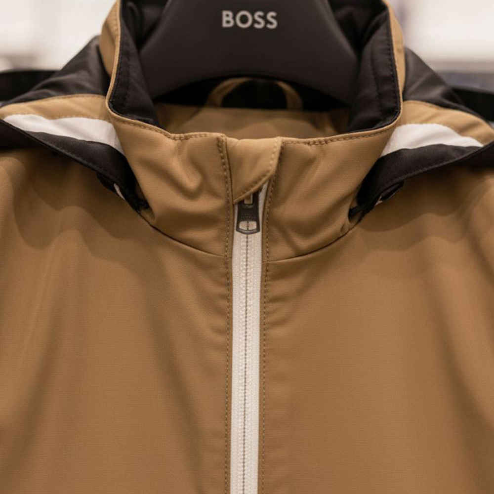 Boss Brown & Black High End Quality Kid's Jacket-3