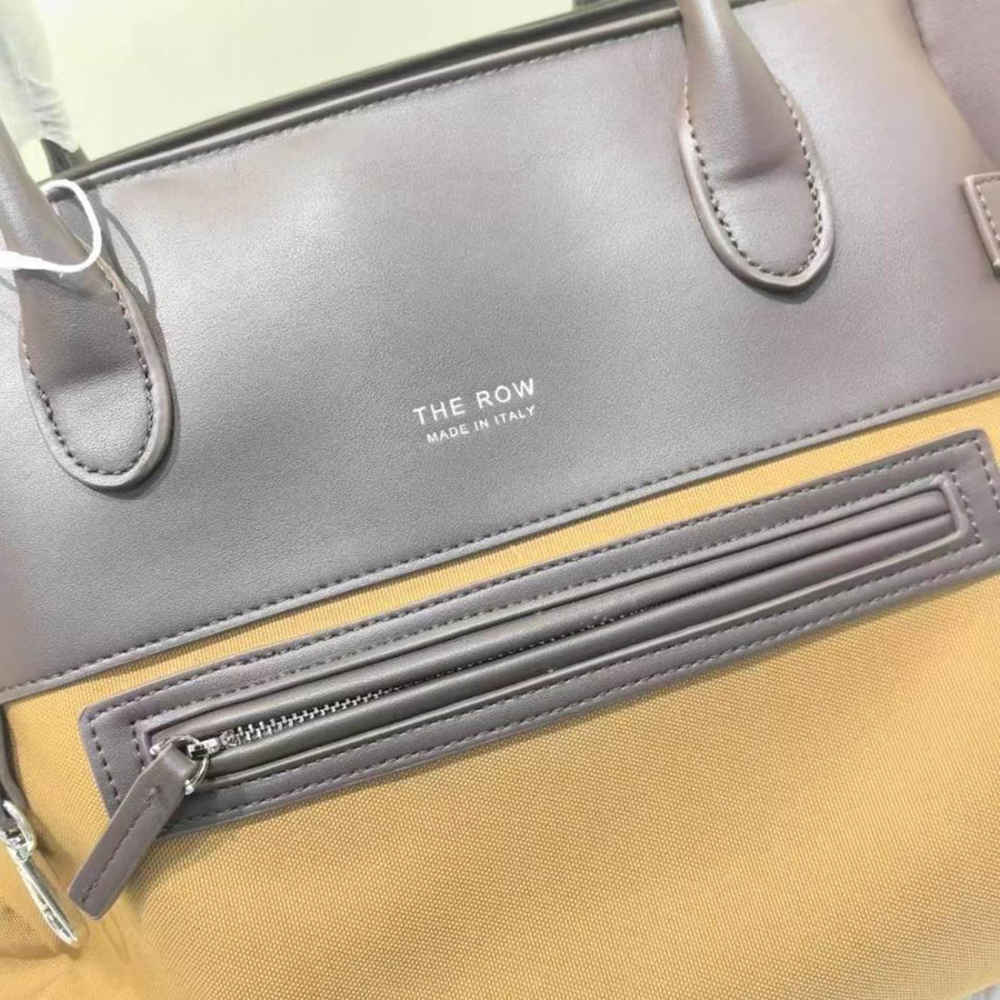 Row Margaux 17 Inside Out Brown Tote Bag-1