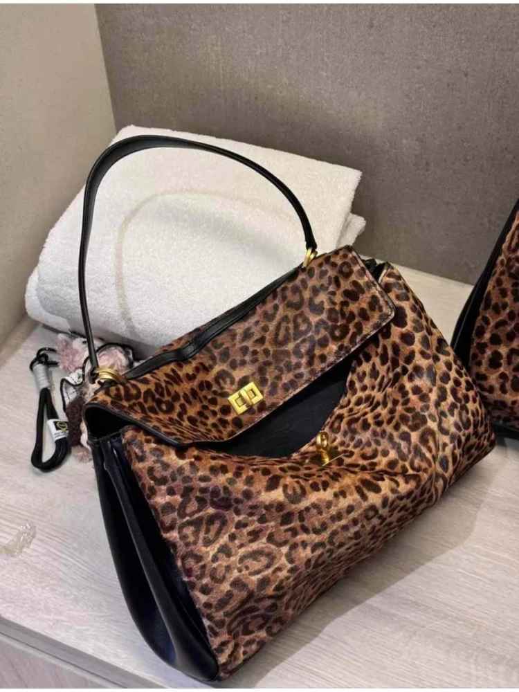 Balenciaga Rodeo Suede Black Handbag-1