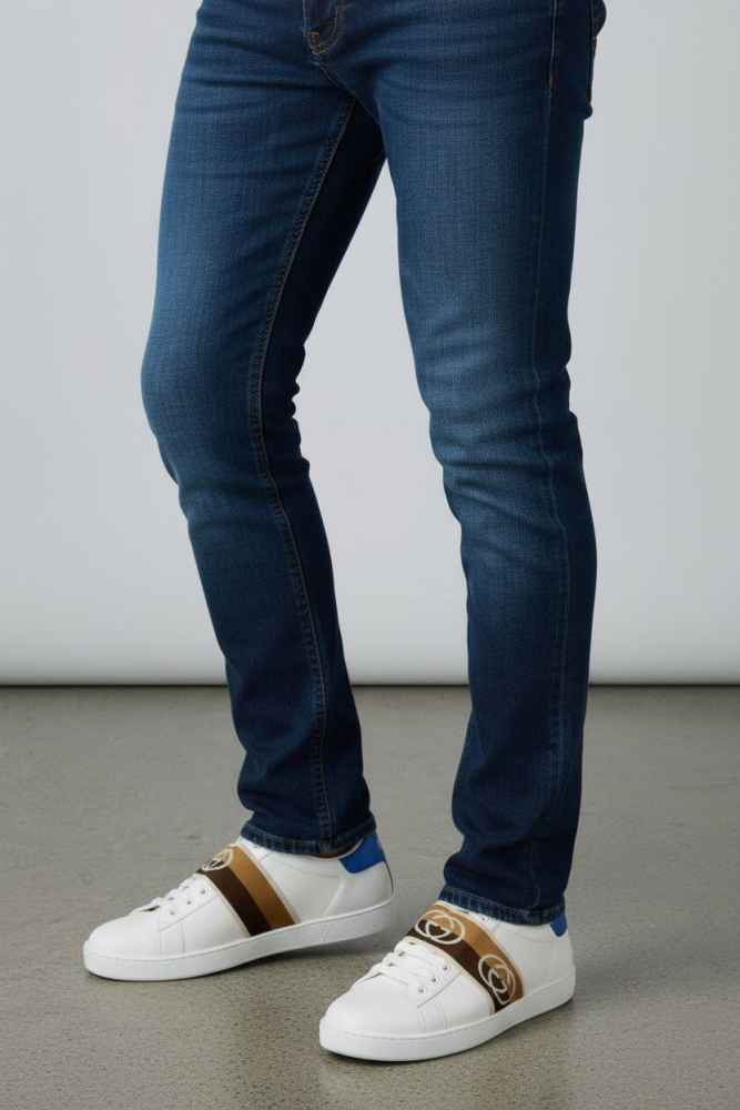 Gucci White Premium Quality Sneakers-3