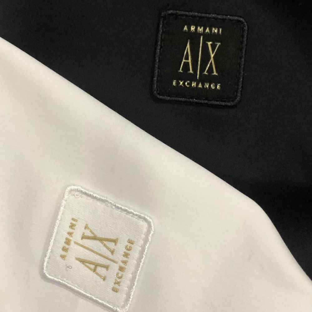 Armani Exchange Black Premium Qualiy Cotton Shirt-2