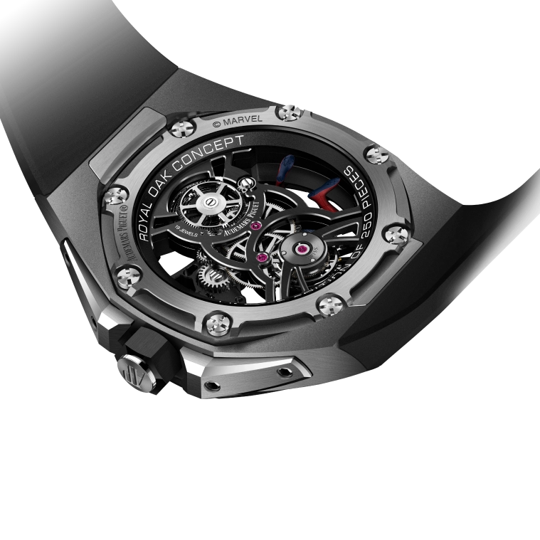 Audemars Piguet unveils new Royal Oak Concept Tourbillon “Spider-Man” 42mm, Hand-wound AP Calibre 2974-1