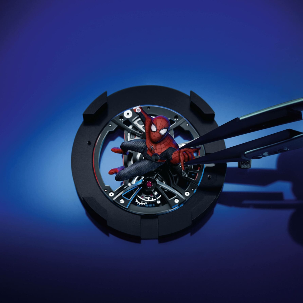 Audemars Piguet unveils new Royal Oak Concept Tourbillon “Spider-Man” 42mm, Hand-wound AP Calibre 2974-4