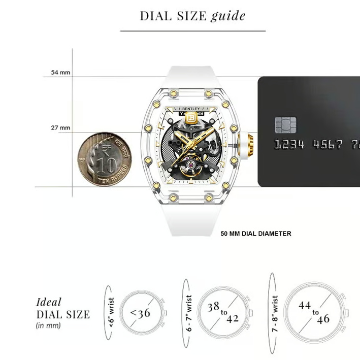 Bentley THE LUMINA Automatic Men 50 mm BL-70-73-6