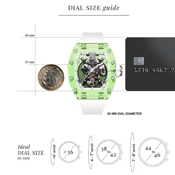 Bentley THE LUMINA Automatic Men 50 mm BL-70-22-2