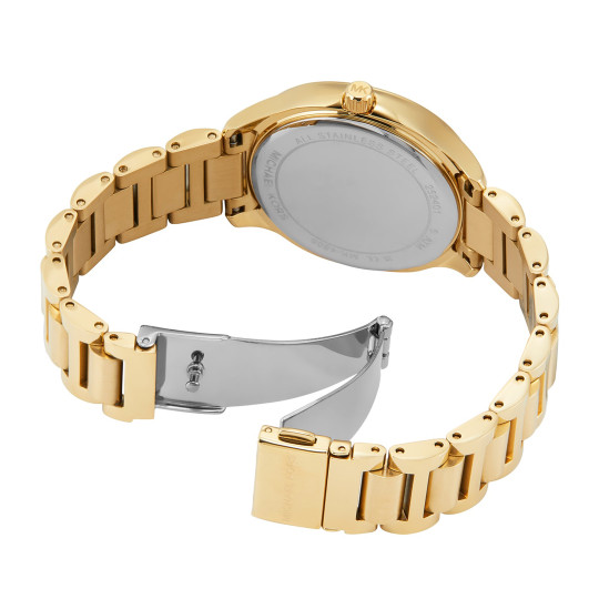 Michael Kors Women Mother Of Pearl Dial & Stainless Steel Watch MK4805 - Watches for Women-1