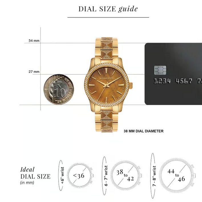 Michael Kors Runway Analog Watch for Women MK7389-5