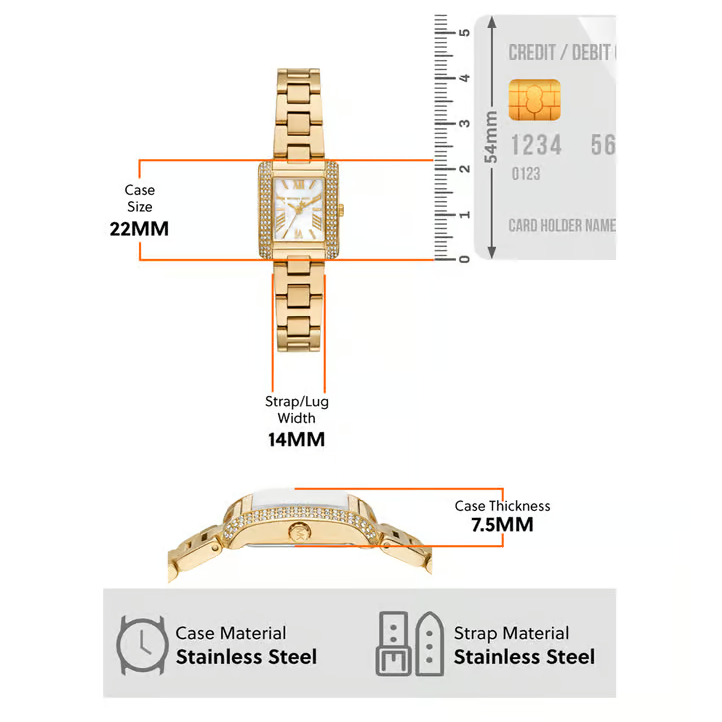 Michael Kors Emery Analog Watch for Women MK4867-3