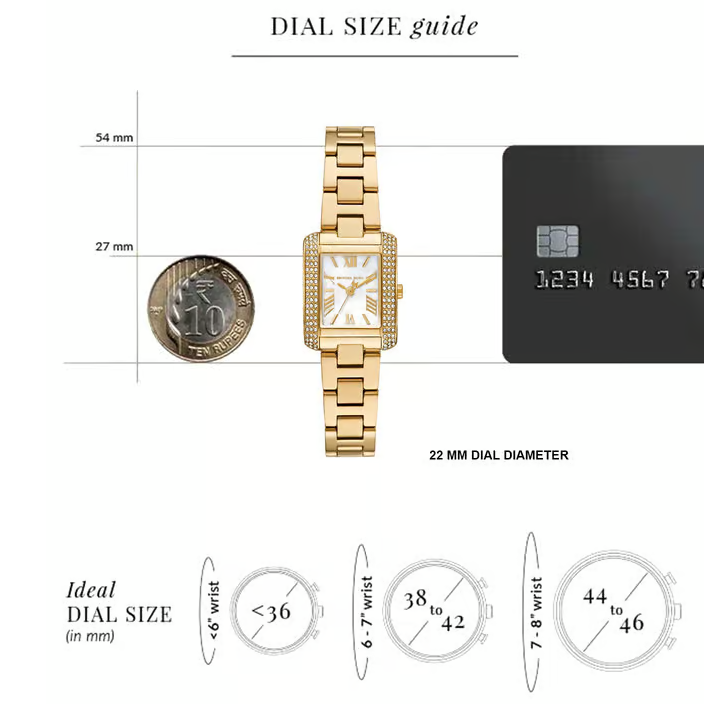 Michael Kors Emery Analog Watch for Women MK4867-4