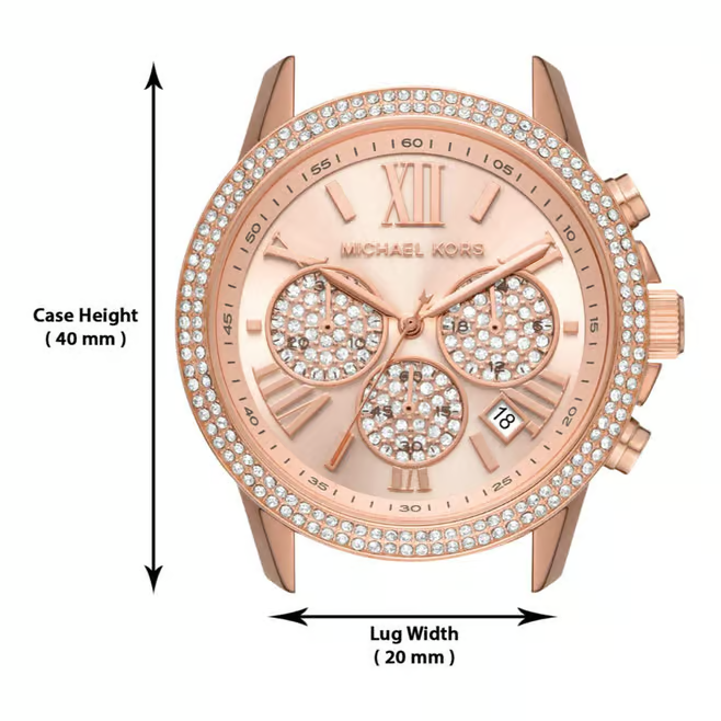 Michael Kors Quartz Chronograph Women 40 mm for Women MK7200-thumb-2