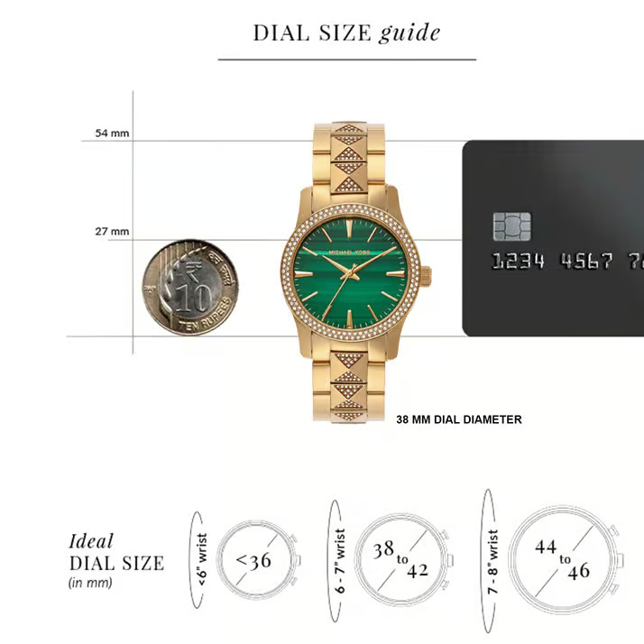 Michael Kors Runway Analog Watch for Women MK7390I-thumb-2