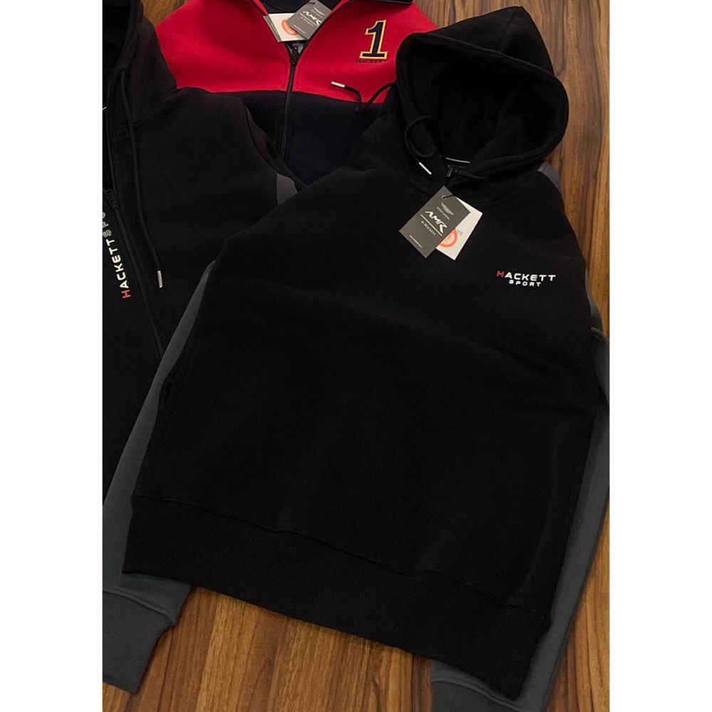 Hacket Black Premium Quality Hoodie-thumb-2