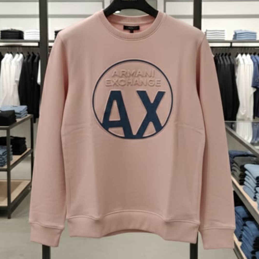 Armani Exchange Pink Premium Quality Sweatshirt-1