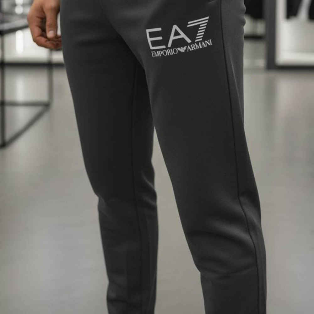 Emporio Armani EA7 Black Premium Tracksuit-thumb-3