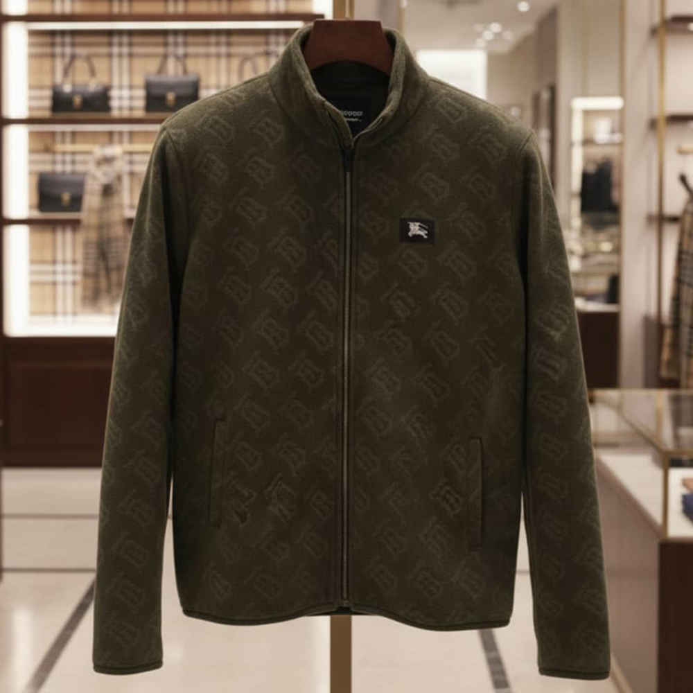 Burberry Dark Brown Premium Quality Jacket-3