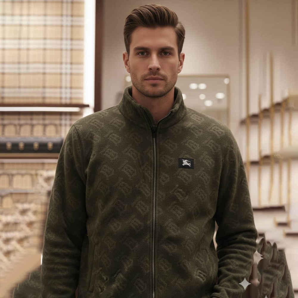 Burberry Dark Brown Premium Quality Jacket-2