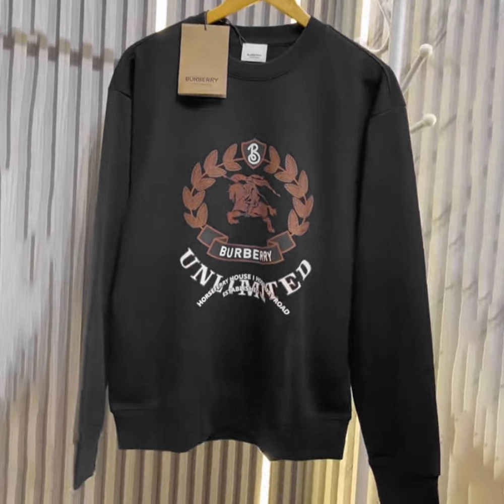 Burberry Black Premium Quality Sweatshirt-thumb-1