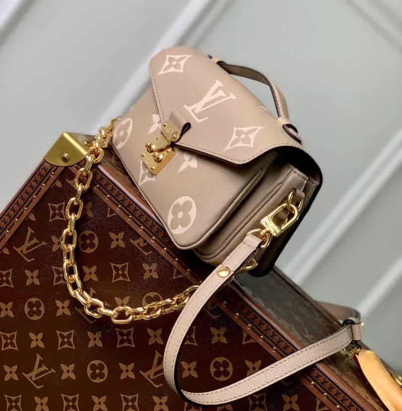 Louis Vuitton Madeleine Beige Crossbody Bag-1
