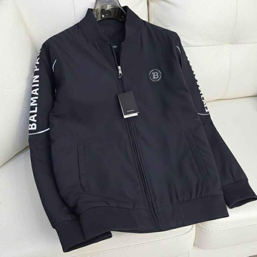 Balmain Blue Premium Quality Jacket-thumb-2