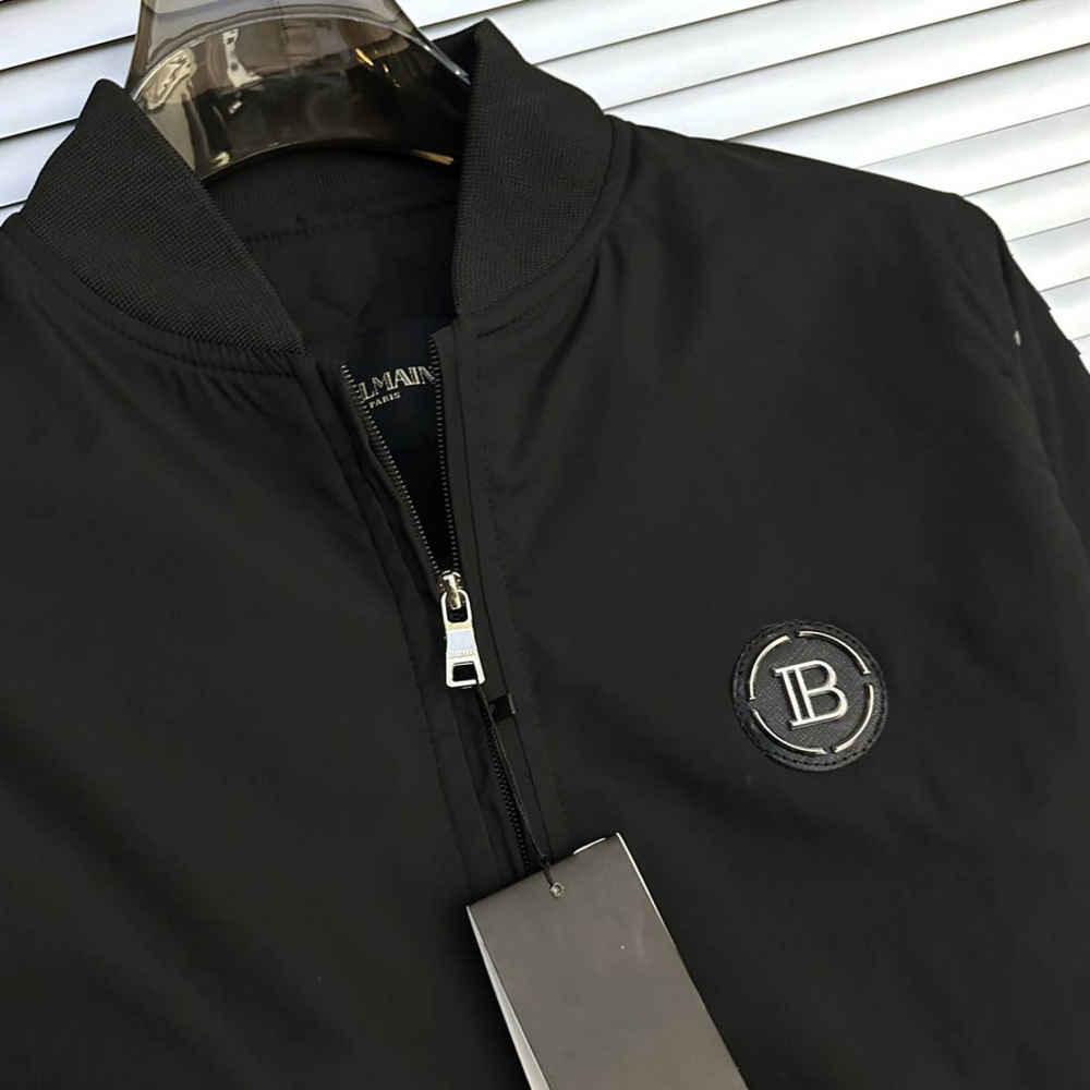 Balmain Black Premium Quality Jacket-thumb-3