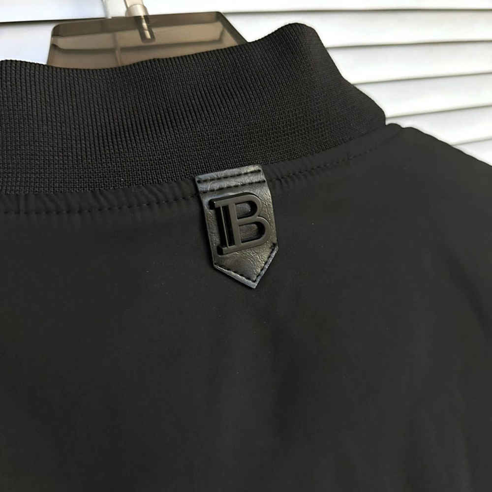 Balmain Black Premium Quality Jacket-thumb-6