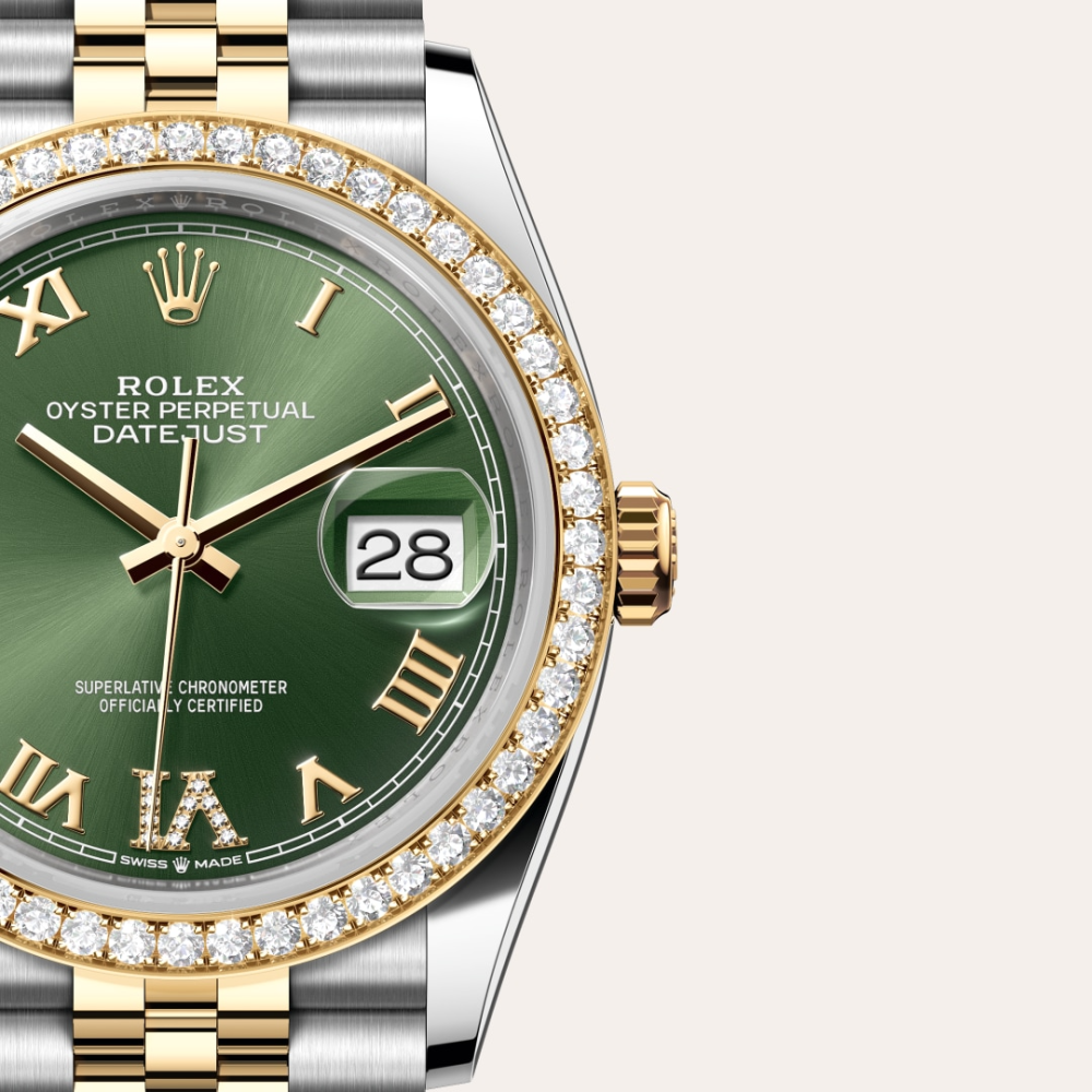 Rolex Datejust Yellow Rolesor - combination of Oystersteel and yellow gold, M126283RBR-0011-5