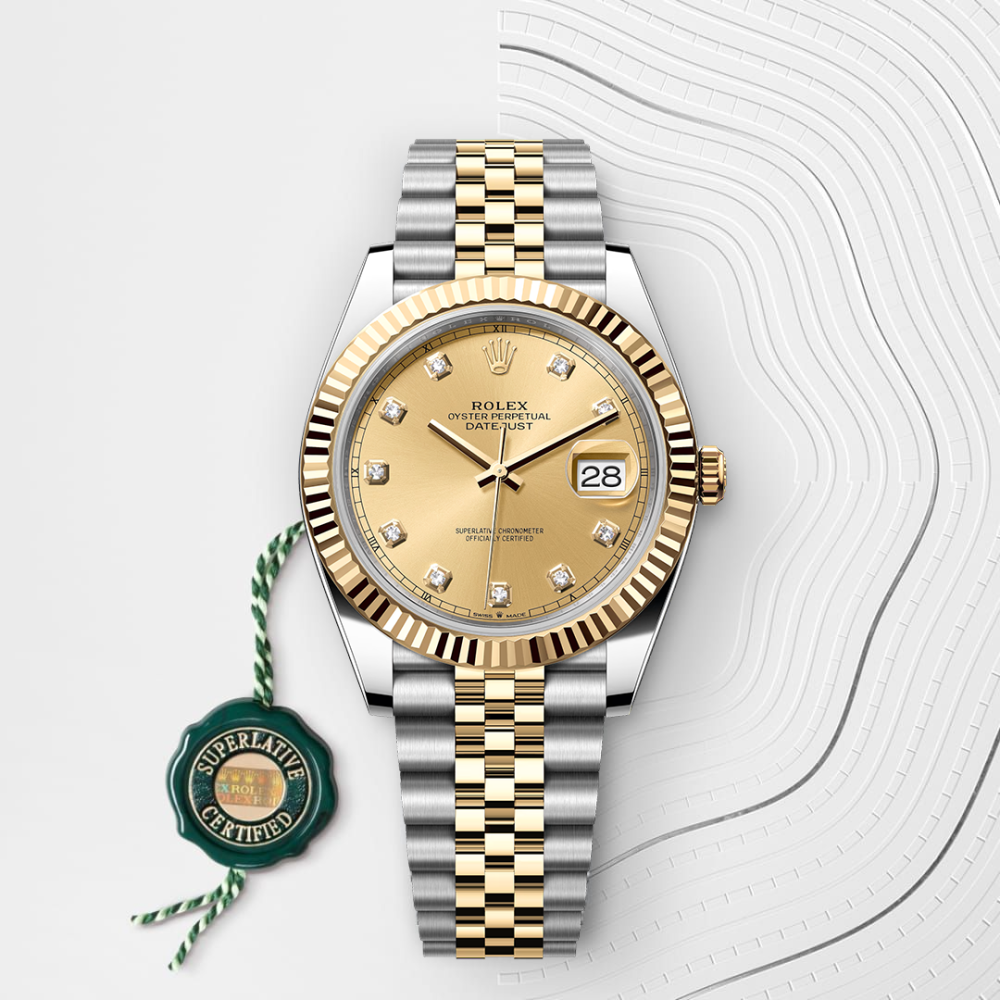 Rolex Datejust 36 Oyster, 36 mm, Oystersteel and yellow gold  Reference 126333-1