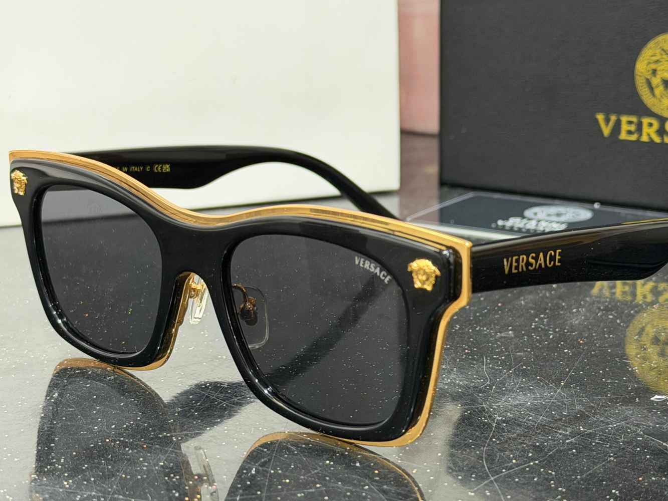 Versace Black Premium Sunglasses-thumb-0