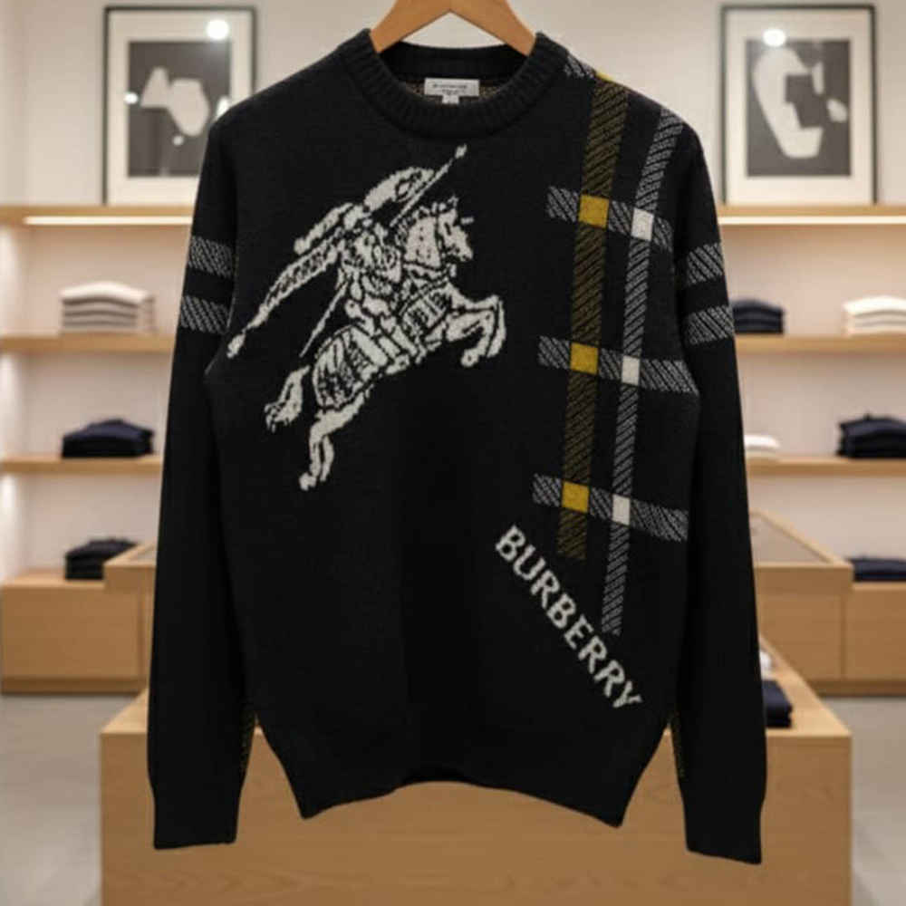 Burberry Black Authentic Quality Pullover-2
