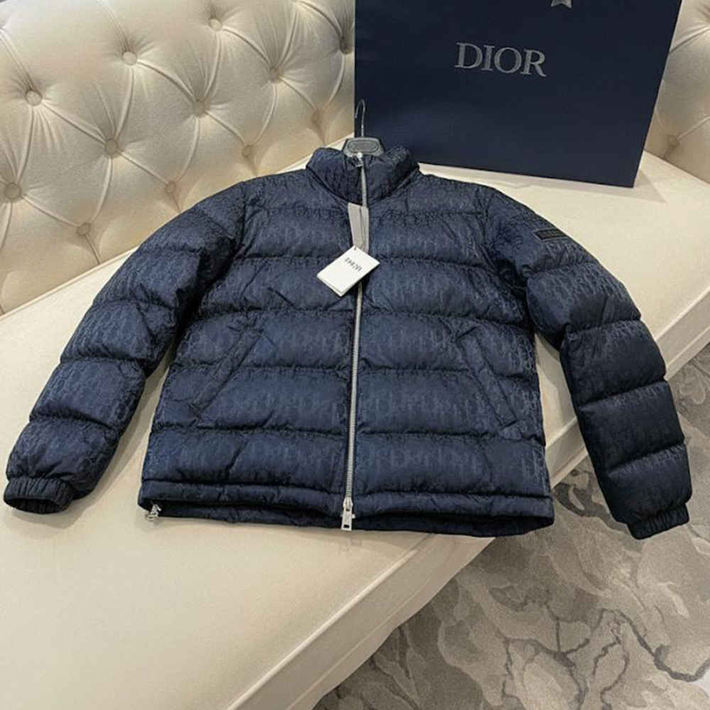 Dior Blue Oblique Premium Quality Jacket-3