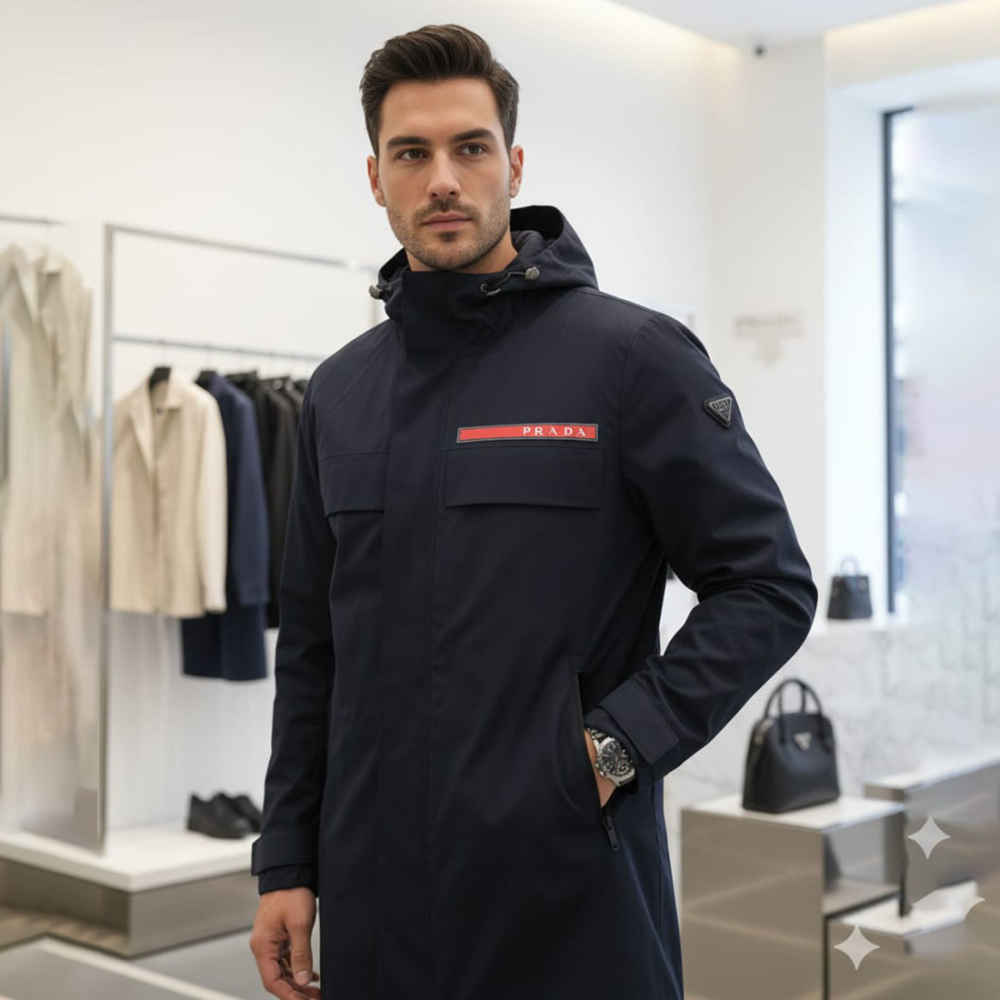 Prada Blue Premium Quality Jacket-2