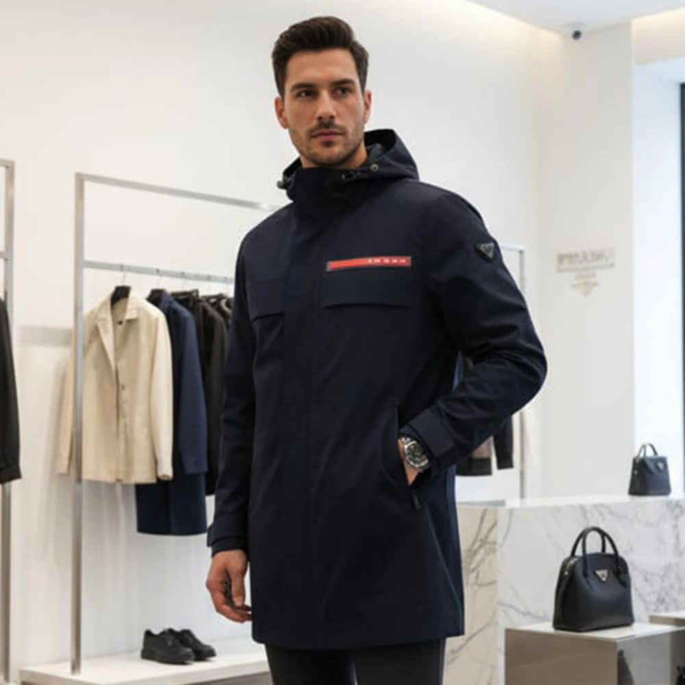 Prada Blue Premium Quality Jacket-1