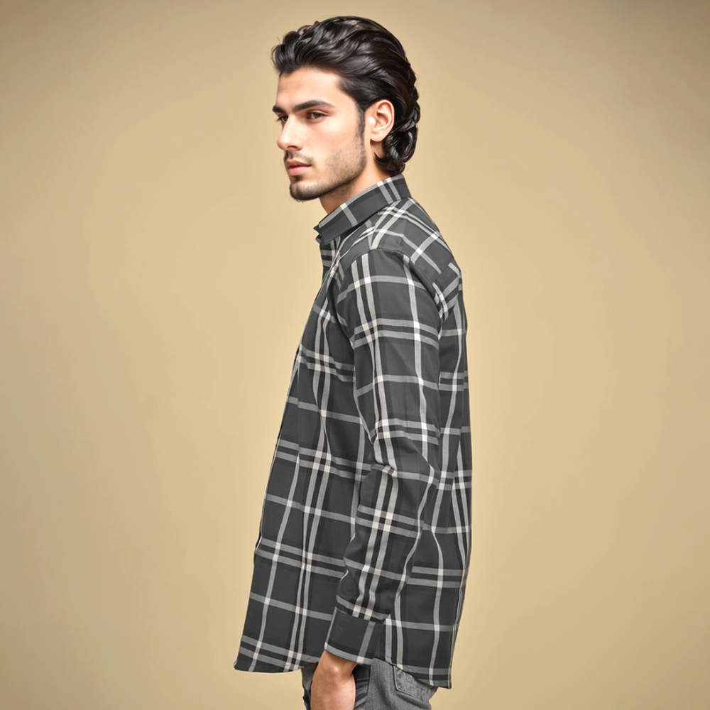 Burberry Black Premium Quality Shirt-2