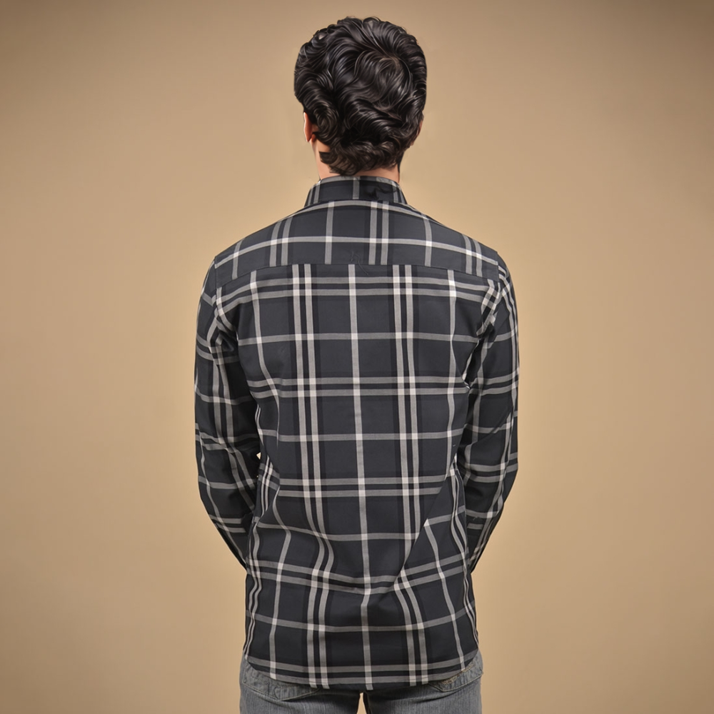 Burberry Black Premium Quality Shirt-3