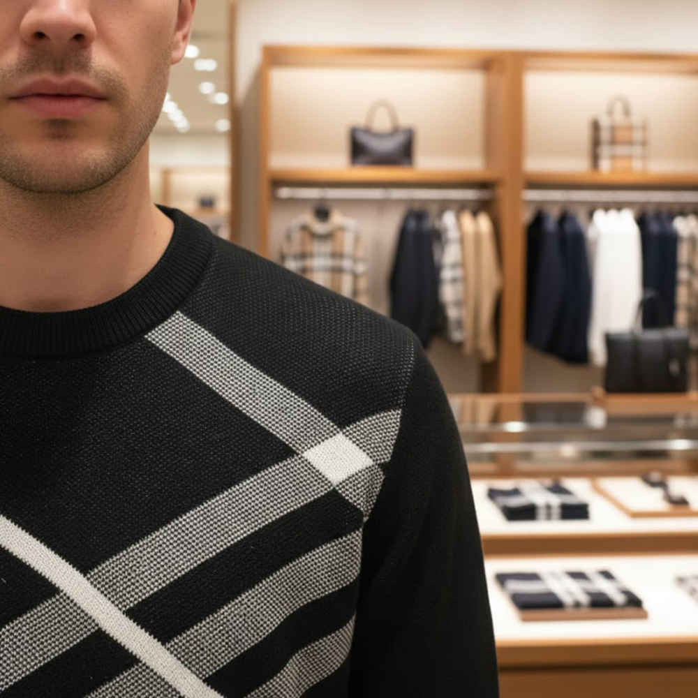 Burberry Black Authentic Quality Pullover-2