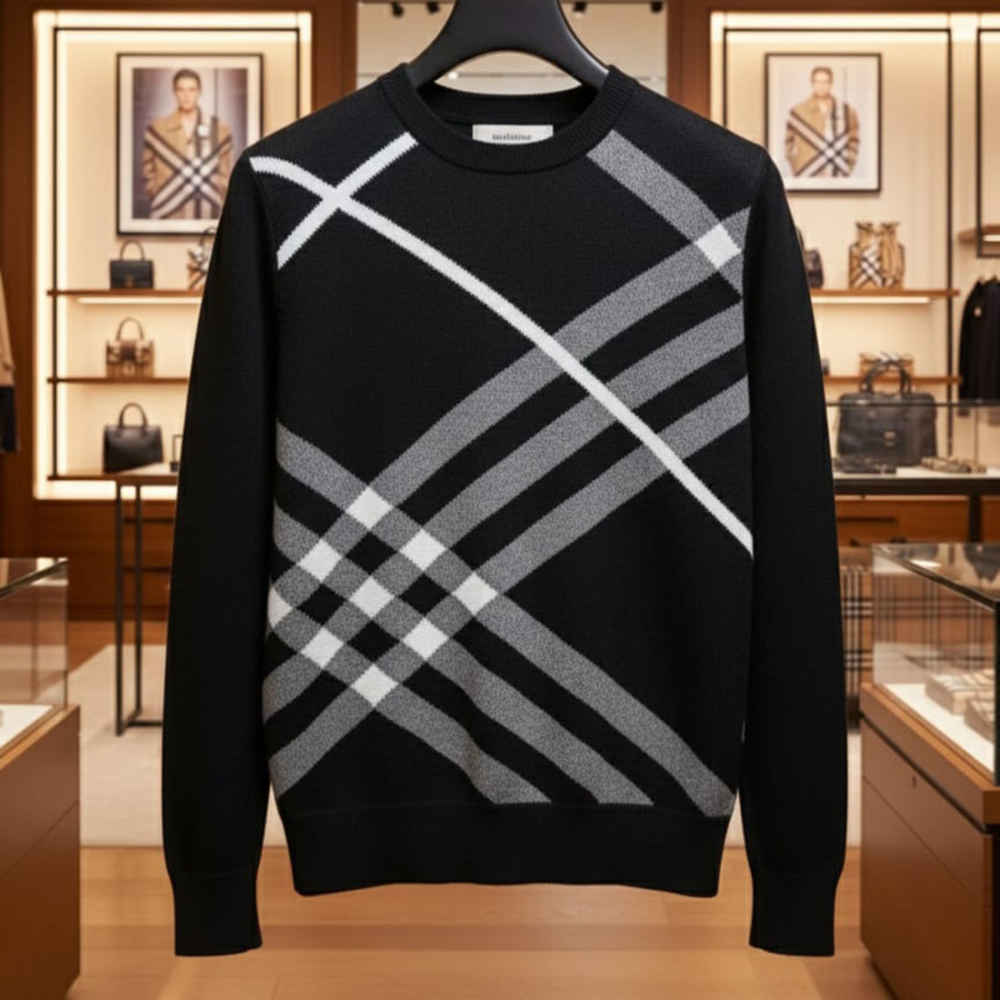 Burberry Black Authentic Quality Pullover-3