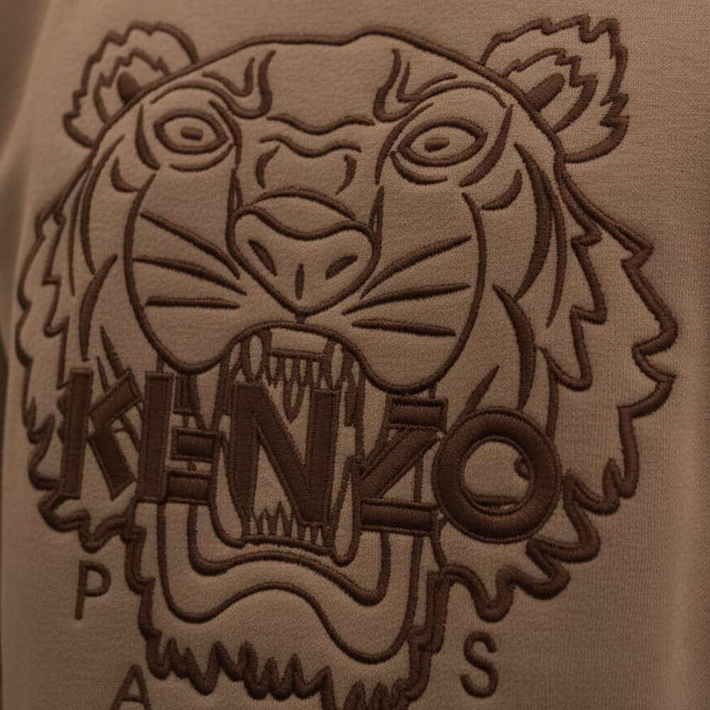 Kenzo Brown Authentic Quality Sweatshirts-thumb-4