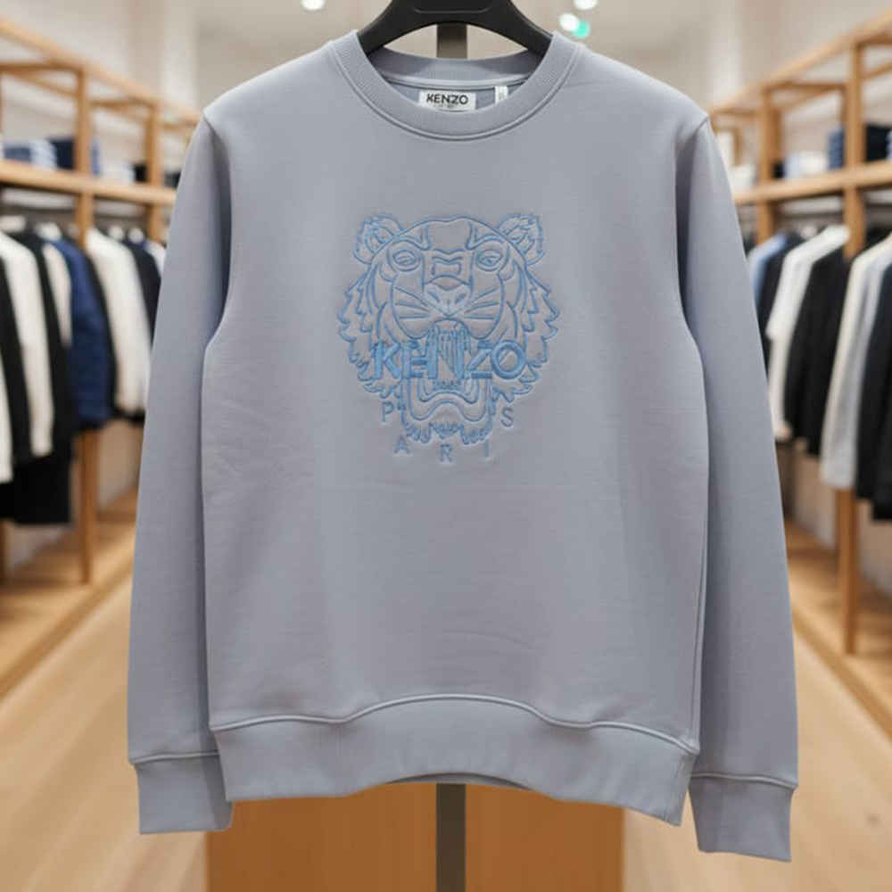 Kenzo Blue Authentic Quality Sweatshirts-thumb-2
