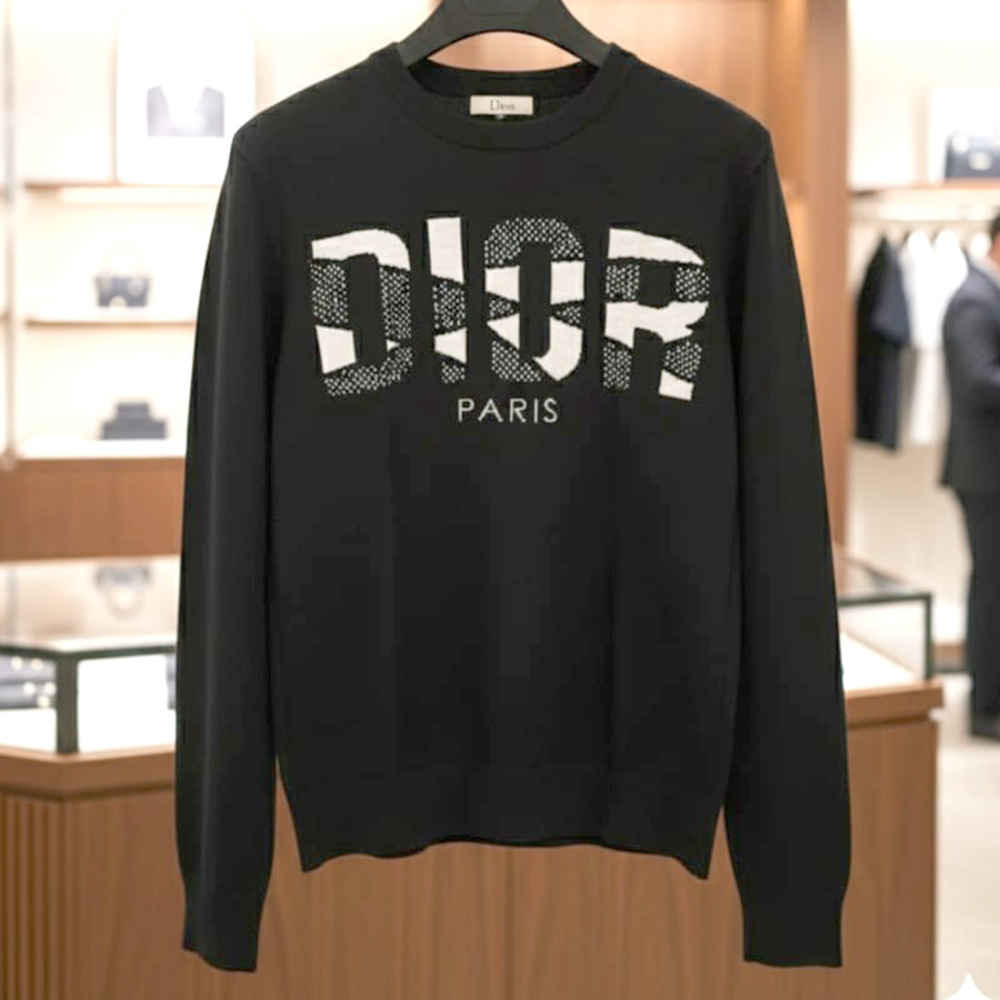 Dior Black Premium Quality Pullover-thumb-3