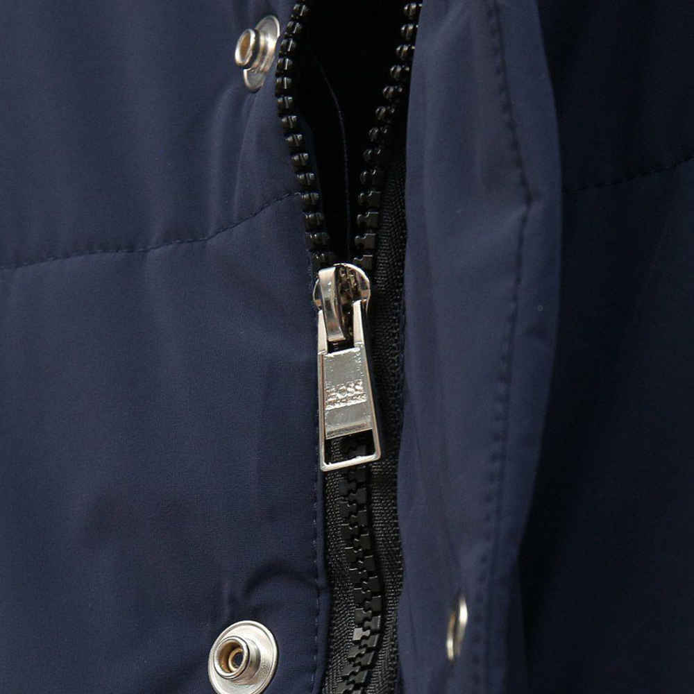 Boss Blue High Down Jacket-5