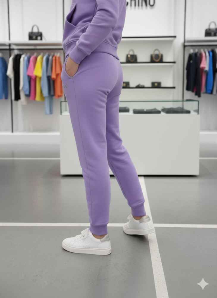Moschino Purple Premium Quality Winter Tracksuit-thumb-7