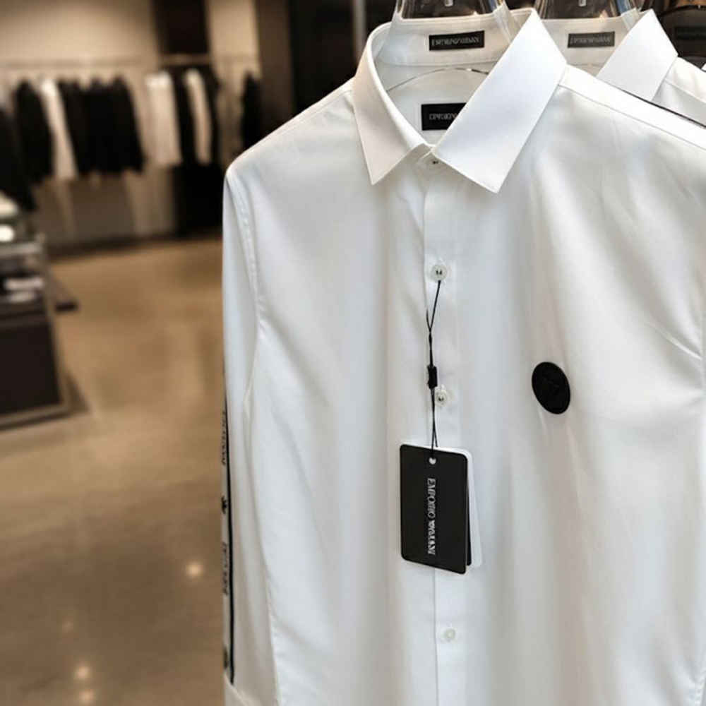 Emporio Armani White Premium Quality Shirt-3