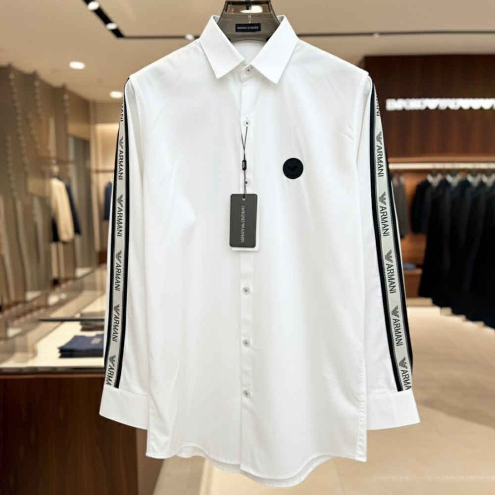 Emporio Armani White Premium Quality Shirt-2