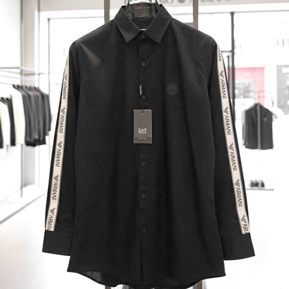 Emporio Armani Black Premium Quality Shirt-1