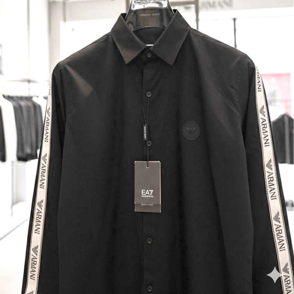 Emporio Armani Black Premium Quality Shirt-2