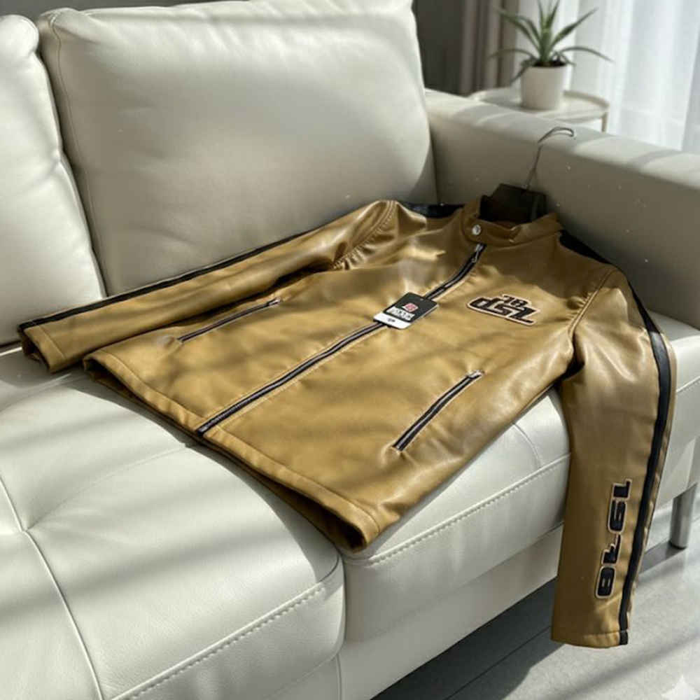 Diesel Brown High Premium Authentic Quality Jacket-8