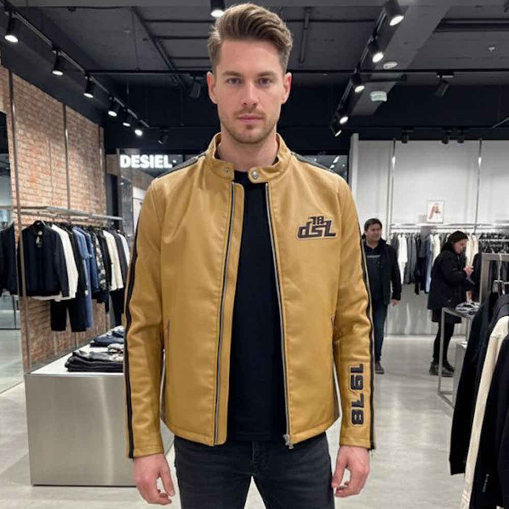 Diesel Brown High Premium Authentic Quality Jacket-1