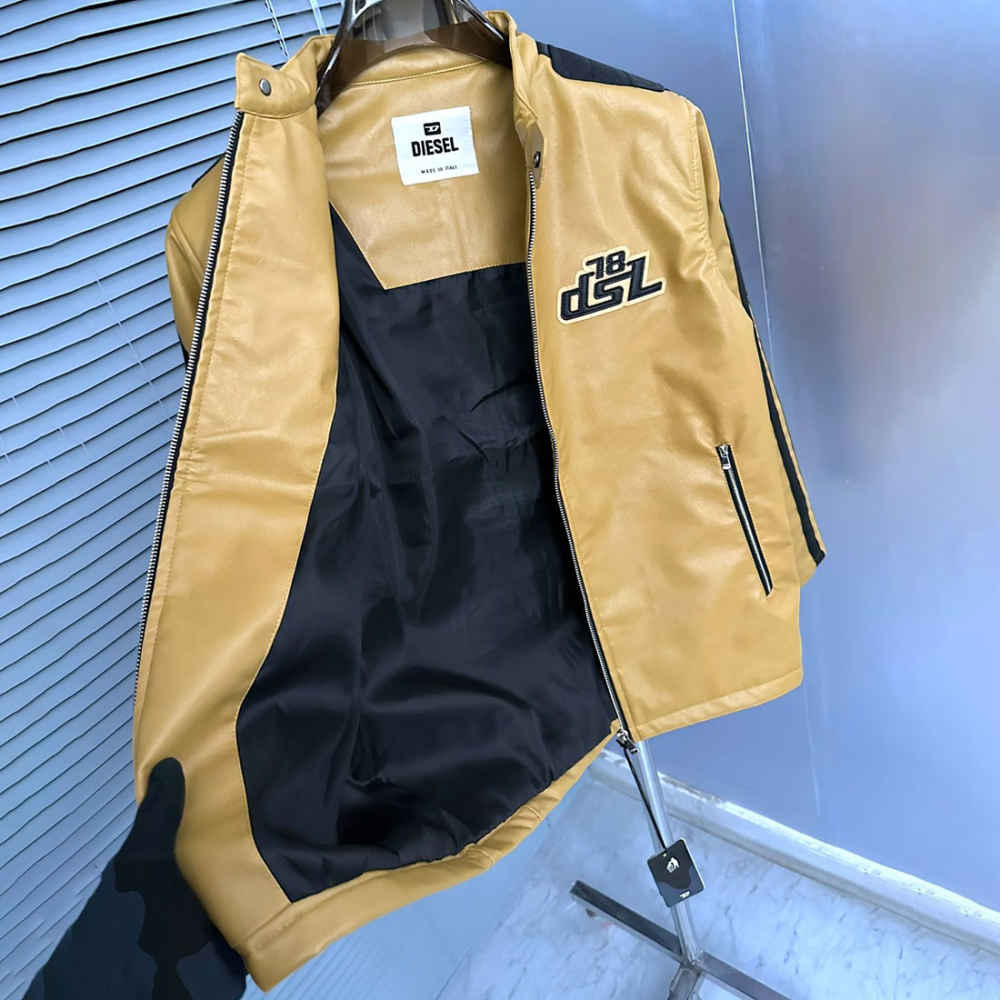Diesel Brown High Premium Authentic Quality Jacket-4